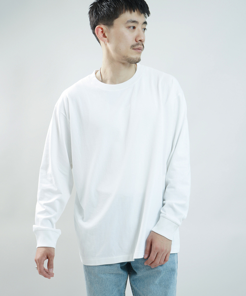 WISM(ウィズム)の「BASEMENT GEAR / ベースメントギア 7oz Garment Wash L/S(Tシャツ/カットソー・メンズ・ブラック/ホワイト/ライトグレー・MEDIUM/LARGE/X-LARGE)」の19枚目の写真