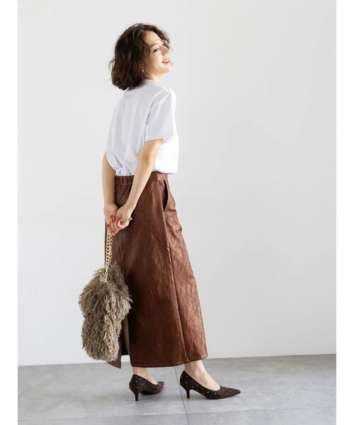 Te chichi(テチチ)の「マリリンモンローシネマフォトTシャツ(Tシャツ/カットソー・レディース・オフホワイト/チャコールグレー・F)」の9枚目の写真