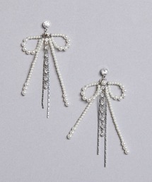Zoule（ゾーラ）の「Zoule ゾーラ：sucre　ribbon　リボン　ピアス（ピアス（両耳用）・キッズ）」