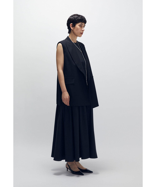 1er Arrondissement(プルミエアロンディスモン)の「TWトロピカルテーラードジレ(その他アウター・レディース・モカ/ブラック系その他3・36/38)」の5枚目の写真