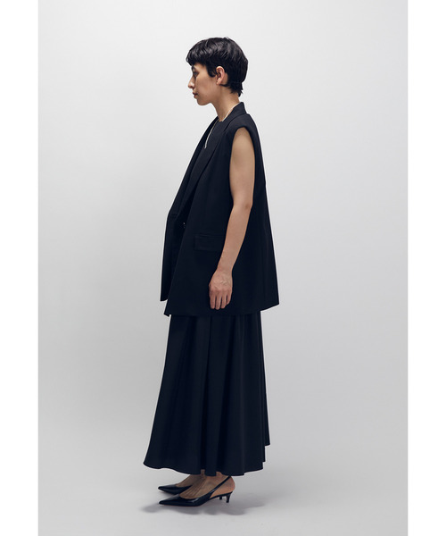 1er Arrondissement(プルミエアロンディスモン)の「TWトロピカルテーラードジレ(その他アウター・レディース・モカ/ブラック系その他3・36/38)」の7枚目の写真