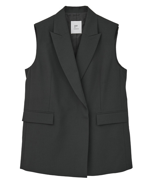 1er Arrondissement(プルミエアロンディスモン)の「TWトロピカルテーラードジレ(その他アウター・レディース・モカ/ブラック系その他3・36/38)」の8枚目の写真