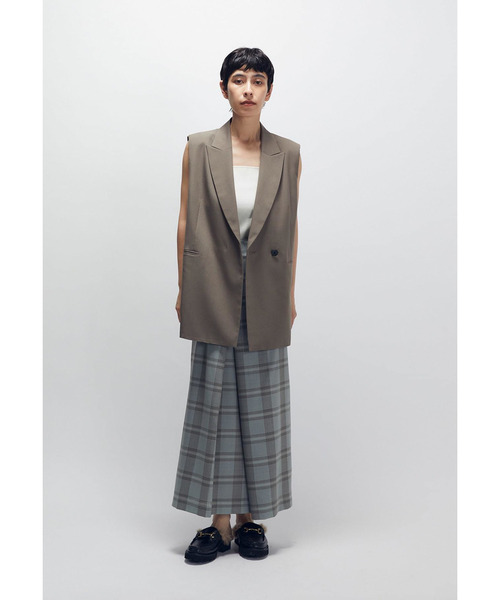 1er Arrondissement(プルミエアロンディスモン)の「TWトロピカルテーラードジレ(その他アウター・レディース・モカ/ブラック系その他3・36/38)」の19枚目の写真