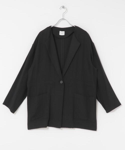URBAN RESEARCH DOORS(アーバンリサーチドアーズ)の「ウエストドロストジャケット(その他アウター・レディース・ブラック/ベージュ・MEDIUM)」の9枚目の写真