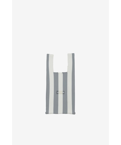 LASTFRAME(ラストフレーム)の「STRIPE MARKET BAG MEDIUM(ショルダーバッグ・レディース・ピンク系その他/グレー系その他/パープル系その他/レッド系その他・MEDIUM)」の6枚目の写真