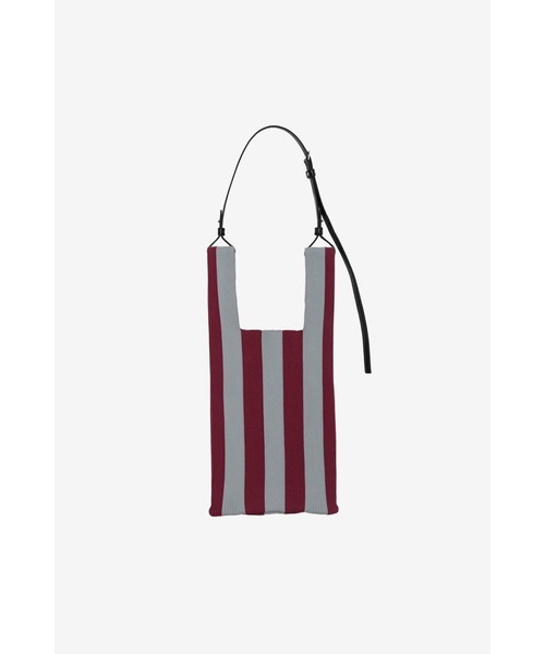LASTFRAME(ラストフレーム)の「STRIPE MARKET BAG MEDIUM(ショルダーバッグ・レディース・ピンク系その他/グレー系その他/パープル系その他/レッド系その他・MEDIUM)」の14枚目の写真