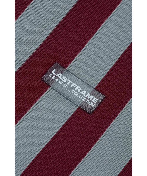LASTFRAME(ラストフレーム)の「STRIPE MARKET BAG MEDIUM(ショルダーバッグ・レディース・ピンク系その他/グレー系その他/パープル系その他/レッド系その他・MEDIUM)」の16枚目の写真