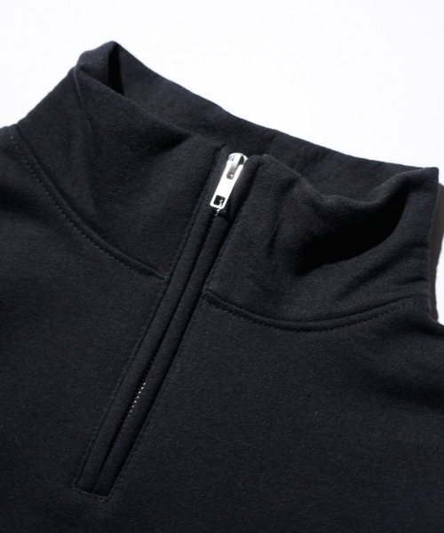 JERZEES(ジャージーズ)の「JERZEES / ジャージーズ ARMY STAND QUARTER-ZIP SWEAT アーミー プリント ハーフジップ スウェット(スウェット・メンズ・ライトグレー/ブラック・MEDIUM/LARGE/X-LARGE)」の13枚目の写真
