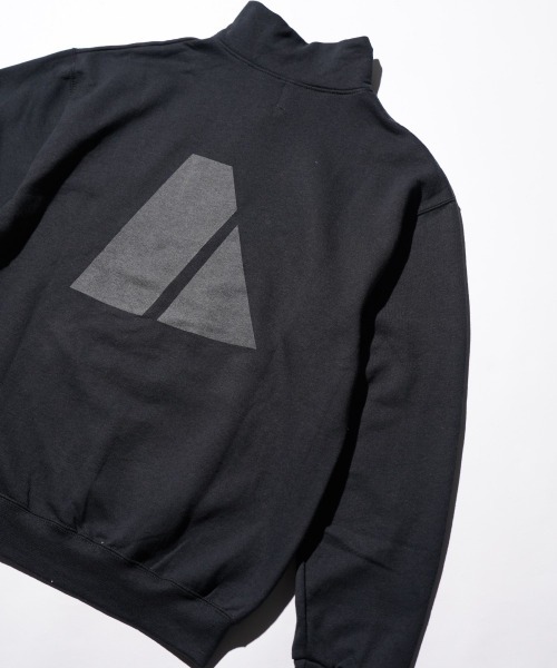 JERZEES(ジャージーズ)の「JERZEES / ジャージーズ ARMY STAND QUARTER-ZIP SWEAT アーミー プリント ハーフジップ スウェット(スウェット・メンズ・ライトグレー/ブラック・MEDIUM/LARGE/X-LARGE)」の17枚目の写真