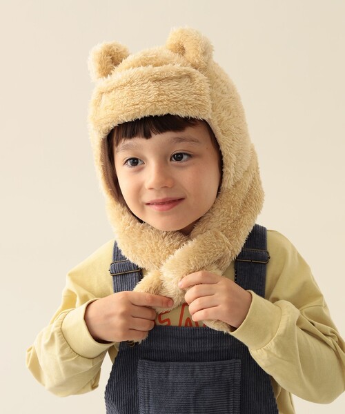 くま耳 フード ウォーマー 2025FW（100～120cm）（マフラー）｜BEAMS