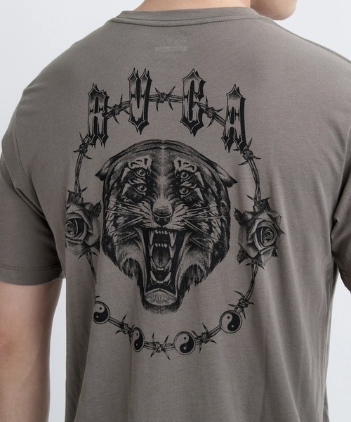 RVCA(ルーカ)の「RVCA SPORT メンズ BENJ TIGER EYES SS Tシャツ 【2025年秋冬モデル】/ルーカ半袖Tシャツ(Tシャツ/カットソー・メンズ・マルチ/ブラック・SMALL/LARGE/X-LARGE/MEDIUM)」の6枚目の写真