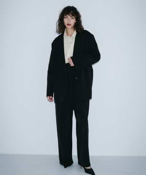 HANNE(アン)の「サスペンダートラウザー(サロペット/オーバーオール・レディース・ベージュ/ブラック/グレー・XS/S/M)」の19枚目の写真