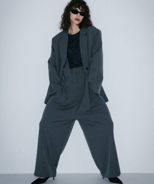 HANNE(アン)の「サスペンダートラウザー(サロペット/オーバーオール・レディース・ベージュ/ブラック/グレー・XS/S/M)」の20枚目の写真