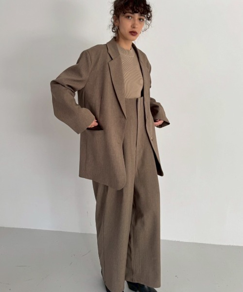 HANNE(アン)の「サスペンダートラウザー(サロペット/オーバーオール・レディース・ベージュ/ブラック/グレー・XS/S/M)」の13枚目の写真