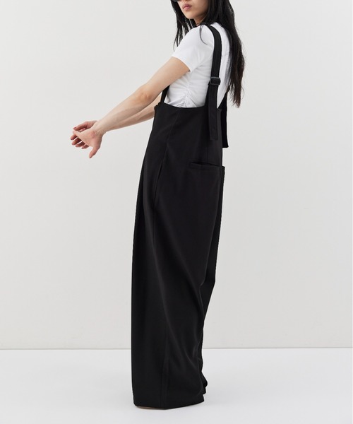 HANNE(アン)の「サスペンダートラウザー(サロペット/オーバーオール・レディース・ベージュ/ブラック/グレー・XS/S/M)」の22枚目の写真