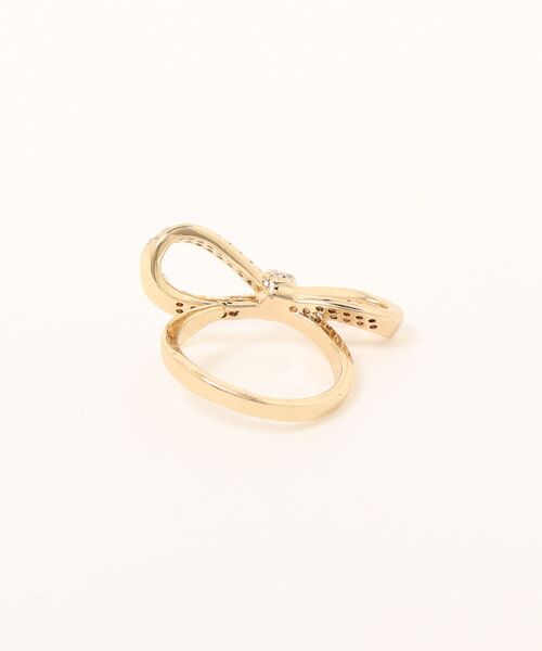 flower（フラワー）の「ストーンリボンリング（リング・レディース・シルバー/ゴールド・FREE）」の11枚目の写真