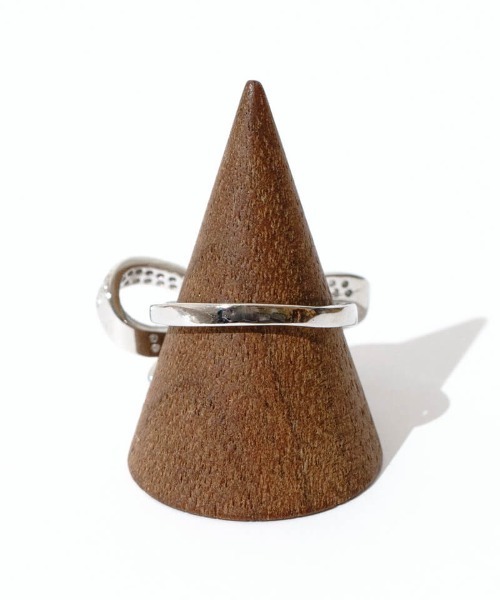 flower（フラワー）の「ストーンリボンリング（リング・レディース・シルバー/ゴールド・FREE）」の5枚目の写真