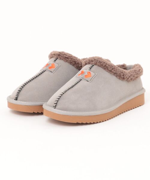 チャイハネ(チャイハネ)の「【チャイハネ】ボアウズ サボシューズ(その他シューズ・レディース・ベージュ/マスタード/ネイビー・L/M)」の1枚目の写真