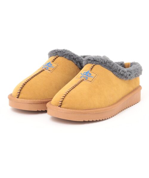 チャイハネ(チャイハネ)の「【チャイハネ】ボアウズ サボシューズ(その他シューズ・レディース・ベージュ/マスタード/ネイビー・L/M)」の3枚目の写真