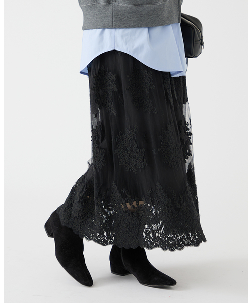 セール】Code Lace チュールスカート（スカート）｜IENA（イエナ）の