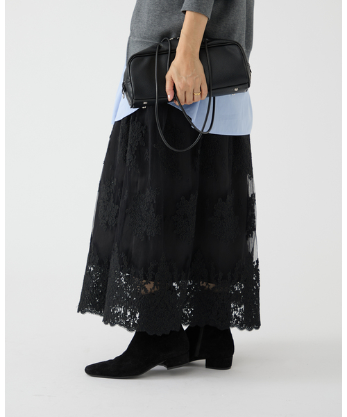 IENA Code Lace チュールスカート Code Lace チュールスカート（スカート）｜IENA（イエナ）の