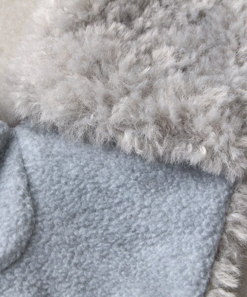 BIRTHDAY BAR（バースデイバー）の「ブライトボアミトン（手袋・レディース・グレー/モカ・0）」の14枚目の写真