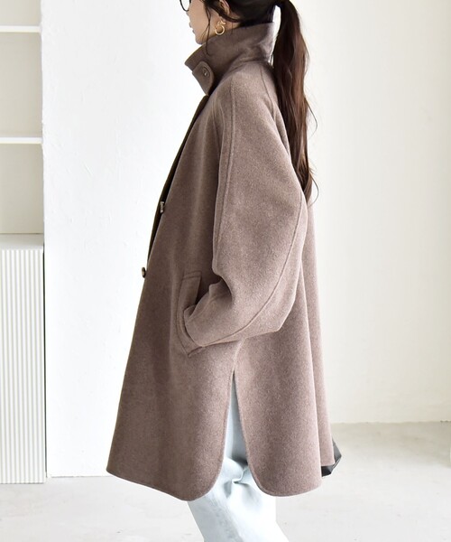 セール】quaranciel: リバー スタンド & テーラード ダブルブレスト A