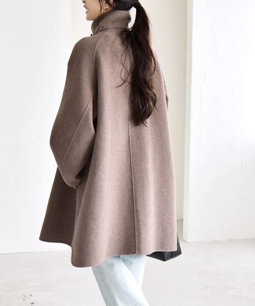 セール】quaranciel: リバー スタンド & テーラード ダブルブレスト A