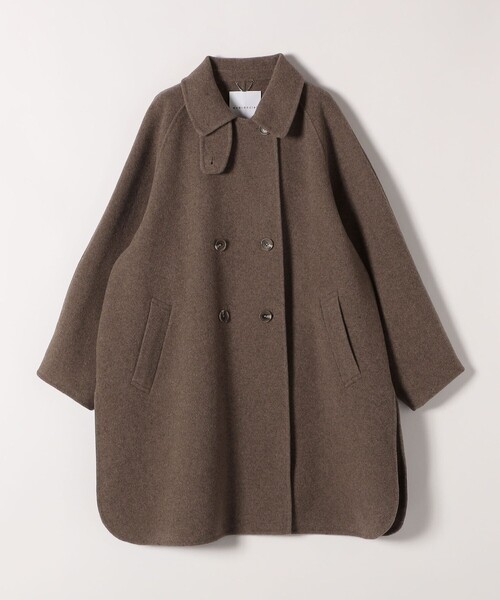 quaranciel: リバー スタンド & テーラード ダブルブレスト Aライン