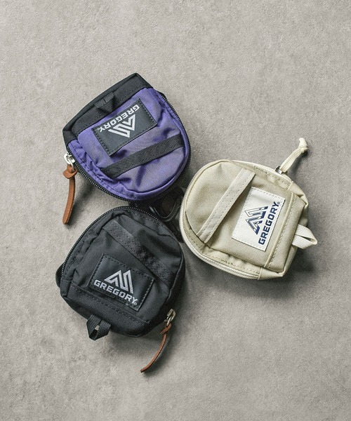 GREGORY（グレゴリー）の「(GREGORY)MINI DAY PACK POUCH（ポーチ・レディース・ブラック/ベージュ/パープル・ONE SIZE）」の5枚目の写真