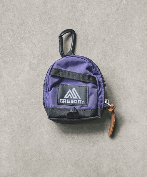 GREGORY（グレゴリー）の「(GREGORY)MINI DAY PACK POUCH（ポーチ・レディース・ブラック/ベージュ/パープル・ONE SIZE）」の8枚目の写真