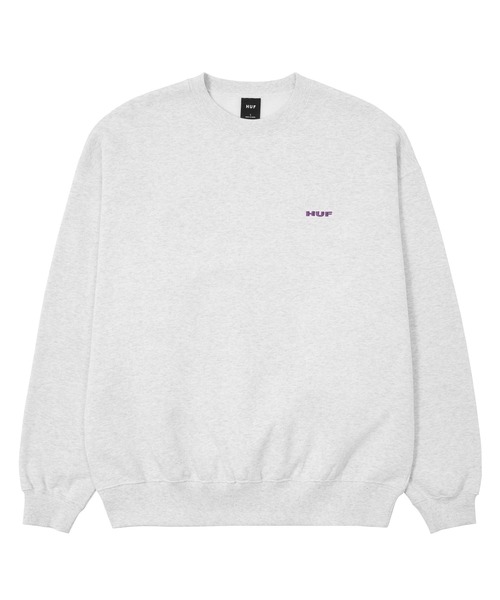 HUF(ハフ)の「MANHOLE CREWNECK(スウェット・メンズ・アッシュグレー/ブラック/ネイビー・M/XXL/XL/L/S)」の7枚目の写真