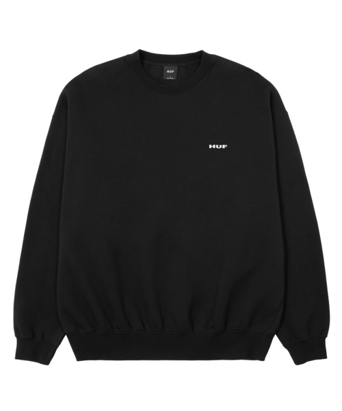 HUF(ハフ)の「MANHOLE CREWNECK(スウェット・メンズ・アッシュグレー/ブラック/ネイビー・M/XXL/XL/L/S)」の5枚目の写真