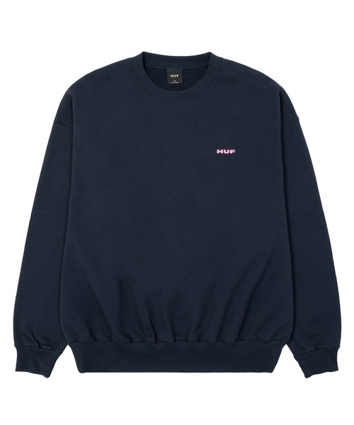 HUF(ハフ)の「MANHOLE CREWNECK(スウェット・メンズ・アッシュグレー/ブラック/ネイビー・M/XXL/XL/L/S)」の9枚目の写真