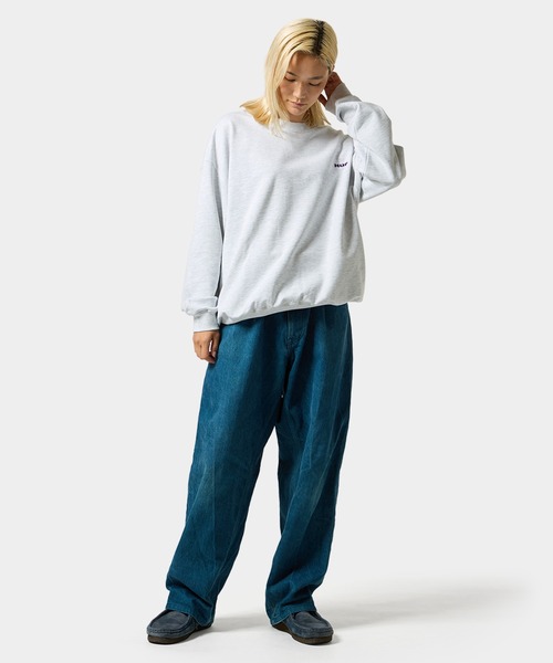 HUF(ハフ)の「MANHOLE CREWNECK(スウェット・メンズ・アッシュグレー/ブラック/ネイビー・M/XXL/XL/L/S)」の20枚目の写真