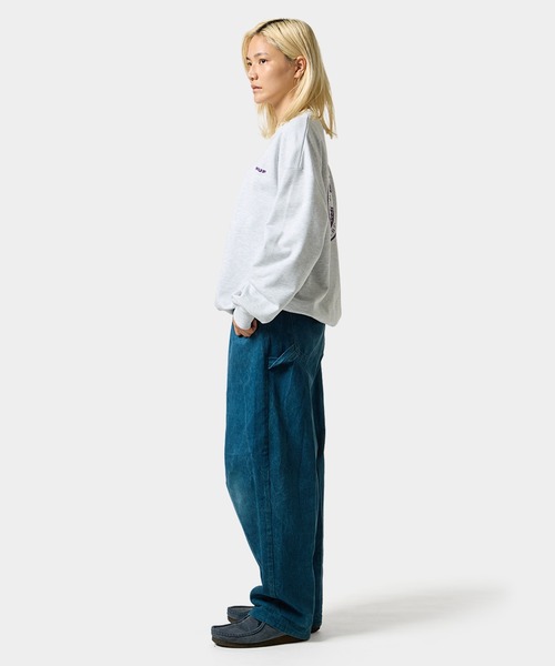 HUF(ハフ)の「MANHOLE CREWNECK(スウェット・メンズ・アッシュグレー/ブラック/ネイビー・M/XXL/XL/L/S)」の21枚目の写真