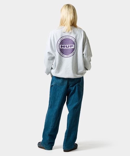 HUF(ハフ)の「MANHOLE CREWNECK(スウェット・メンズ・アッシュグレー/ブラック/ネイビー・M/XXL/XL/L/S)」の22枚目の写真