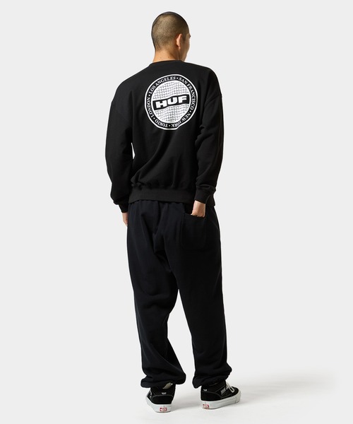 HUF(ハフ)の「MANHOLE CREWNECK(スウェット・メンズ・アッシュグレー/ブラック/ネイビー・M/XXL/XL/L/S)」の19枚目の写真