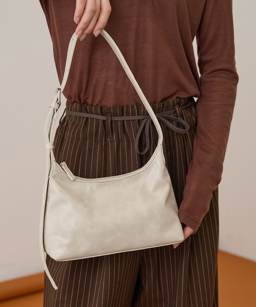 CIAOPANIC TYPY（チャオパニックティピー）の「アソート素材ワンハンドルBAG（ショルダーバッグ・レディース・ブラック/バーガンディー/ブラウン/ライトグレー・ONE SIZE）」の12枚目の写真