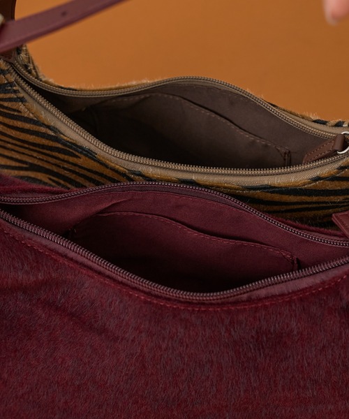 CIAOPANIC TYPY（チャオパニックティピー）の「アソート素材ワンハンドルBAG（ショルダーバッグ・レディース・ブラック/バーガンディー/ブラウン/ライトグレー・ONE SIZE）」の18枚目の写真