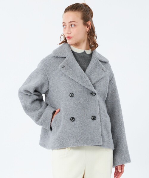 WEB&一部店舗限定】【HESSLE P-COAT(ヘスルピーコート)】（ピーコート