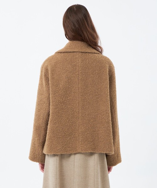 MACKINTOSH PHILOSOPHY（ﾏｯｷﾝﾄｯｼｭ ﾌｨﾛｿﾌｨｰ）の「【WEB&一部店舗限定】【HESSLE P-COAT(ヘスルピーコート)】（ピーコート・レディース・グリーン/ホワイト系その他/ベージュ/グレー系その他2/ブラウン系その他4・38）」の12枚目の写真