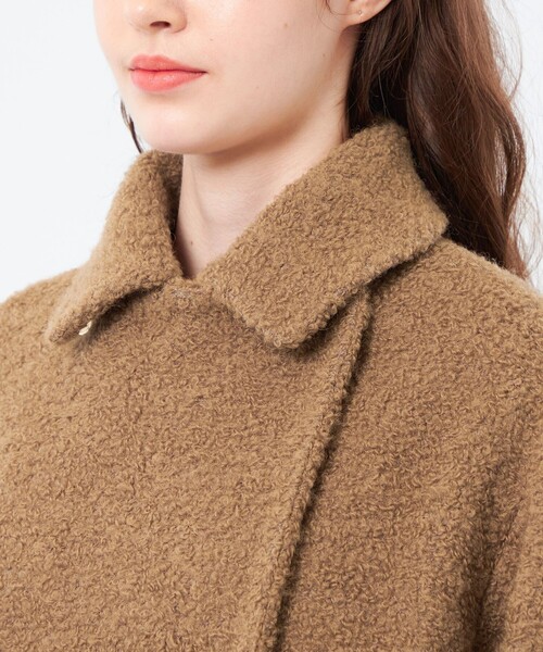 MACKINTOSH PHILOSOPHY（ﾏｯｷﾝﾄｯｼｭ ﾌｨﾛｿﾌｨｰ）の「【WEB&一部店舗限定】【HESSLE P-COAT(ヘスルピーコート)】（ピーコート・レディース・グリーン/ホワイト系その他/ベージュ/グレー系その他2/ブラウン系その他4・38）」の13枚目の写真