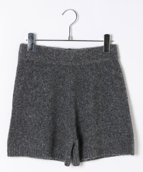 Heather(ヘザー)の「ニットコンパクトショートパンツ 603610(その他パンツ・レディース・チャコールグレー/アイボリー/ベージュ・FREE)」の7枚目の写真