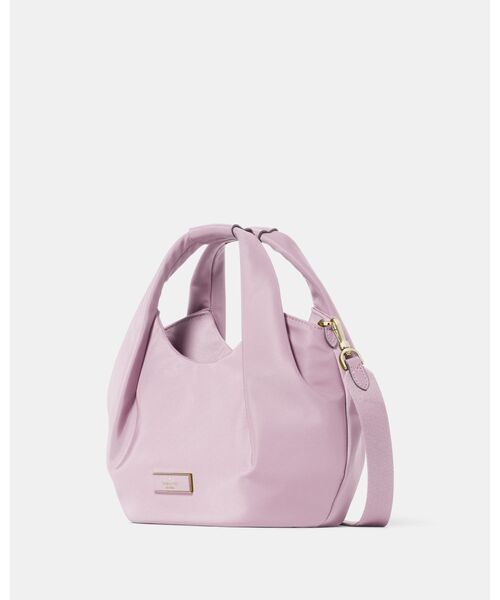 kate spade new york(ケイトスペード ニューヨーク)の「カータースモール プリーテッド クロスボディ(ハンドバッグ・レディース・パープル・ONESIZE)」の2枚目の写真