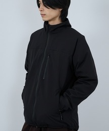 NAVY | NAVY シャットアウター SOLOTEX(R) 裏シャギースタンジャケット【耐久撥水 防風 透湿 ストレッチ】(ブルゾン)