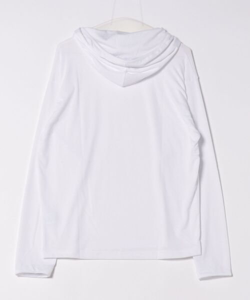 a.p.o.v.(エーピーオービー)の「a.p.o.v. ストレッチジャージー指穴フーディーカットソー(Tシャツ/カットソー・メンズ・ブラック/ホワイト/グレー・ONESIZE)」の4枚目の写真