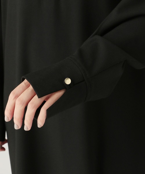 Elura（エルーラ）の「スリムウォームスキッパーワンピース/605970（ワンピース・レディース・チャコールグレー/ブラック/ネイビー・FREE）」の18枚目の写真