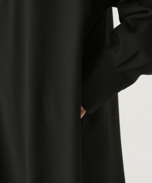 Elura（エルーラ）の「スリムウォームスキッパーワンピース/605970（ワンピース・レディース・チャコールグレー/ブラック/ネイビー・FREE）」の19枚目の写真