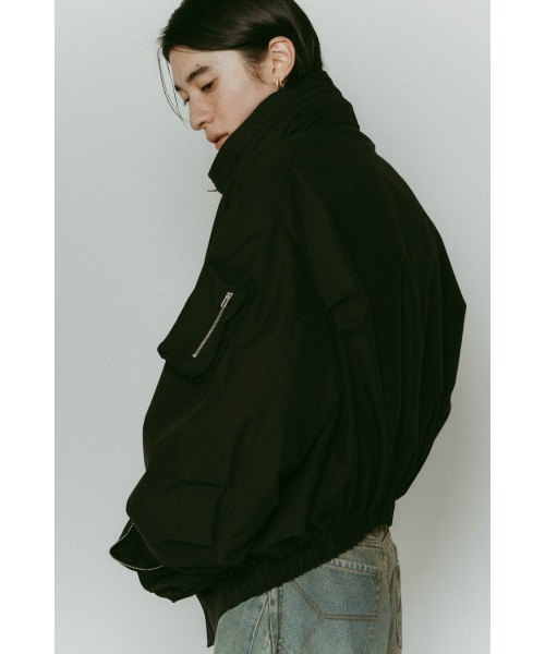 Knuth Marf（クヌースマーフ）の「2way nylon blouson(unisex)（ブルゾン・レディース・ブラック/ブラウン系その他・FREE）」の13枚目の写真
